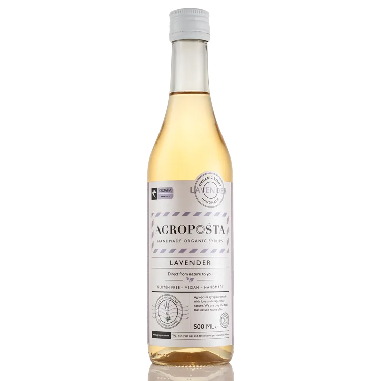 Biologický levandulový sirup 500ml