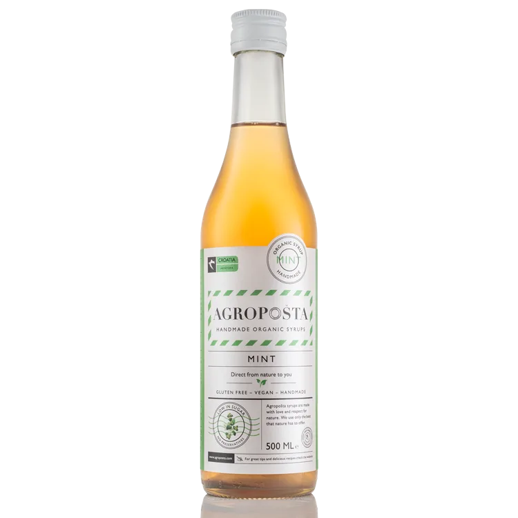 Biologický mátový sirup 500ml