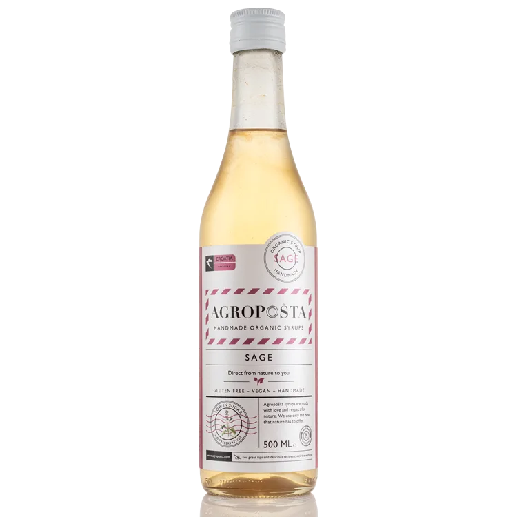 Sciroppo biologico di salvia 500ml